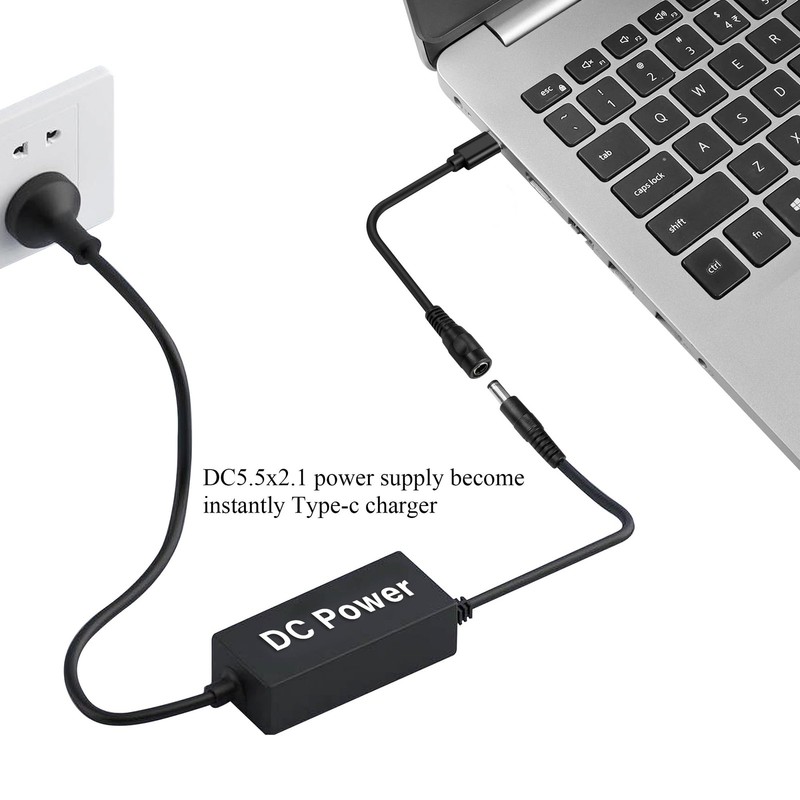 USB-to DC Short Cord，15cm 5A USB to DC 5.5 x 2.1mm Female Power Charge Cable ... gallery