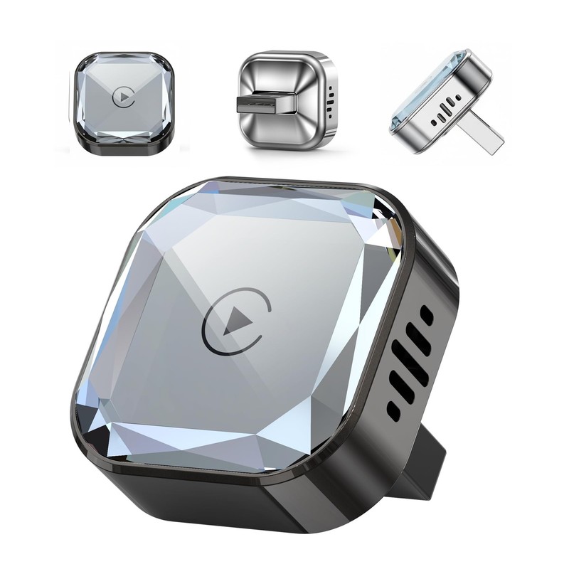 Wireless CarPlay Adapter for iPhone (2026 Upgraded), Mini Plug & Play for Car...