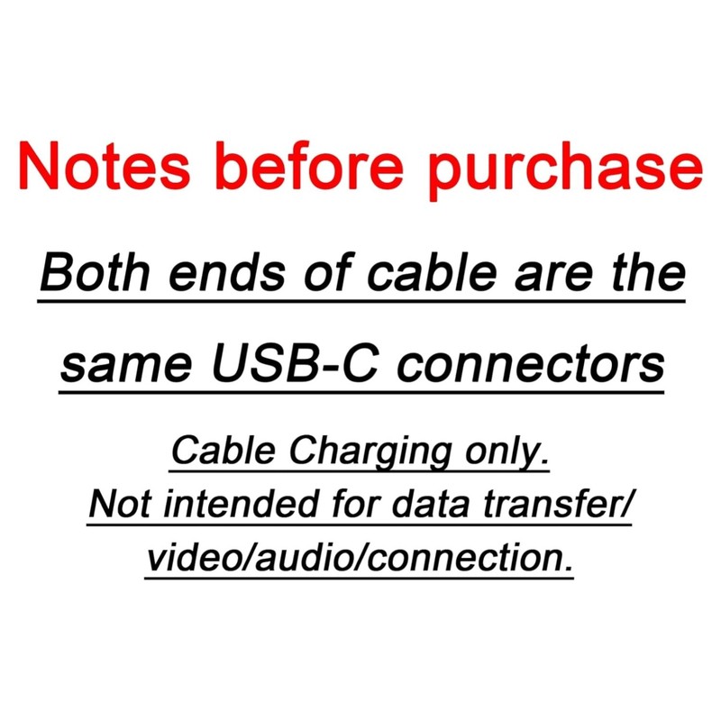 20FT USB C to C Fast Charging Cable - 100W