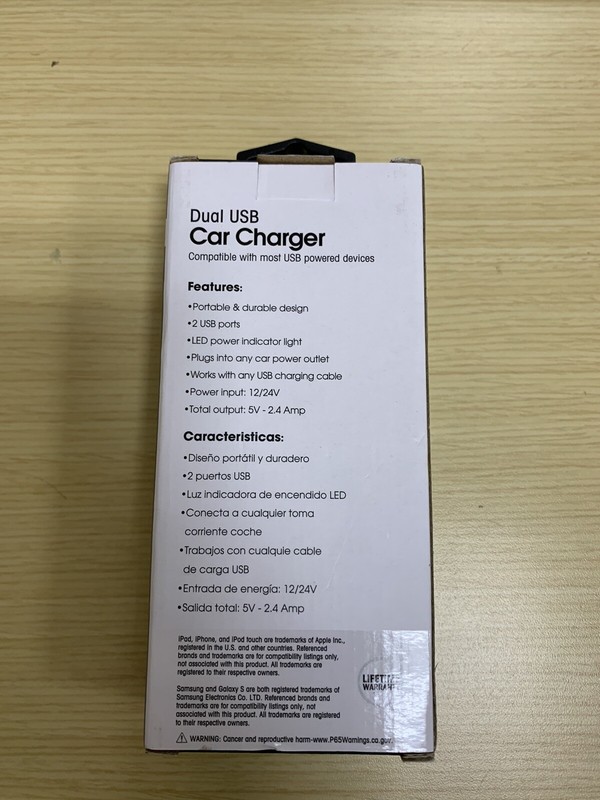 Charge Worx 2.4 Amp Rapid Dual USB Car Charger Black. 1 pc. gallery