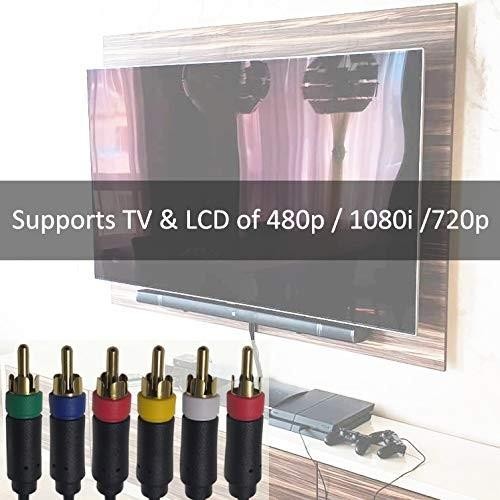 Hd Retrovision 2/3 Ps2/ps3 Premium Ypbpr Component Video Cable gallery