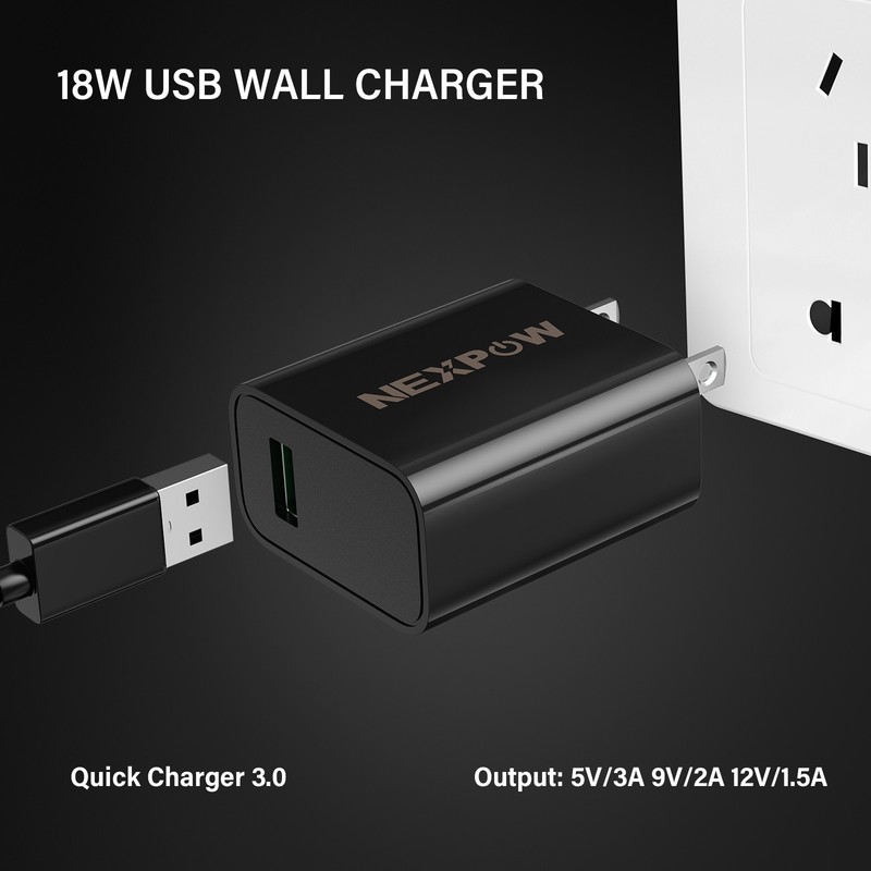 AVAPOW USB C Charger Block 18W 5V Fast Charging Power Adapter for Jump Starter gallery