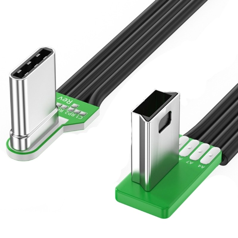 Flat Type C to USB Cable for Power Devices Charging Cord gallery