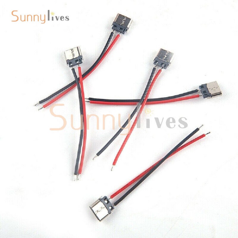 10PCS USB Type-C 2Pin Welding Wire Female Connector Cable / 16pin Female Ports gallery