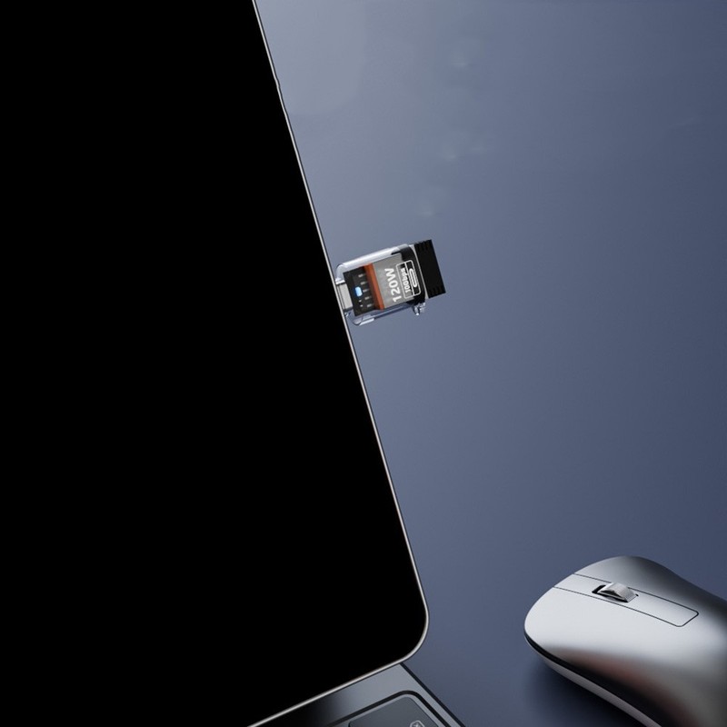 Portable USB-C to USB 3.0 Adapter 28x17x9mm Supports 10Gbps and 120W PD gallery