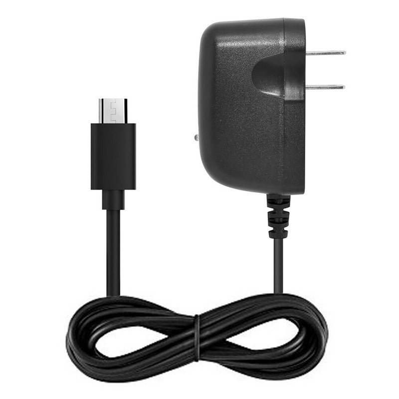 Black Color 3 feet Length AC Adapter Home Travel Wall Charger gallery
