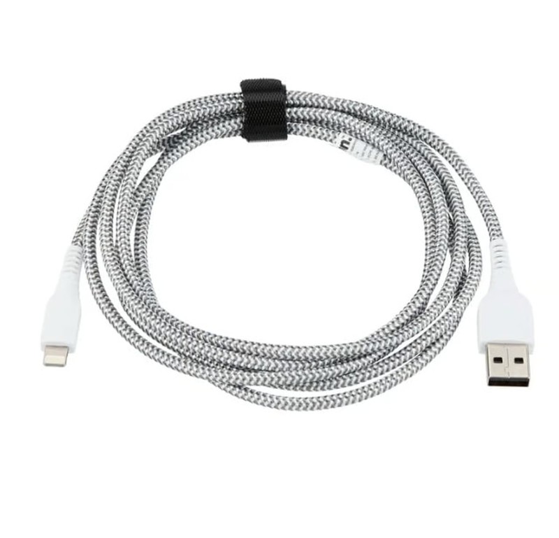 onn. 6ft Braided Charging cable for iPhone iPad iPod gallery