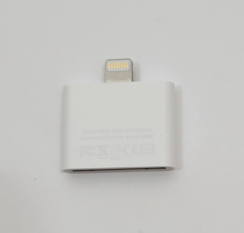 OEM Apple 30 Pin To Lightning Adapter A1468 Connector | Tested & Works