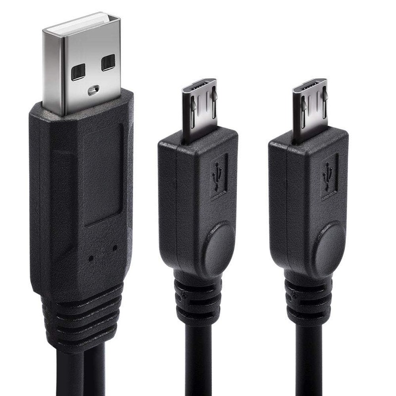 FASTELECTRIC Power up Two Micro USB Devices simultaneously from a Single USB …