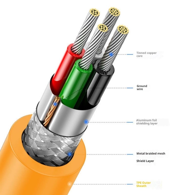 Flexible T Shaped Charging Cord For Photographers Secure Power Delivery Outdoor gallery