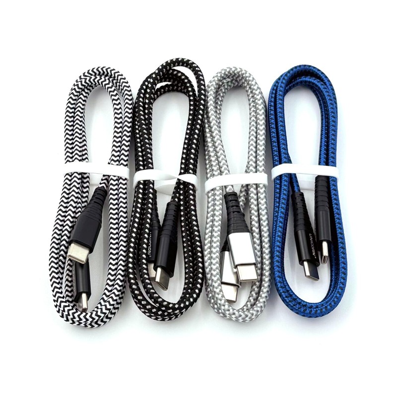 (30 Packs) USB-C to USB-C Charging Cables 1m USB Type C Cords Wholesale Bulk Lot gallery