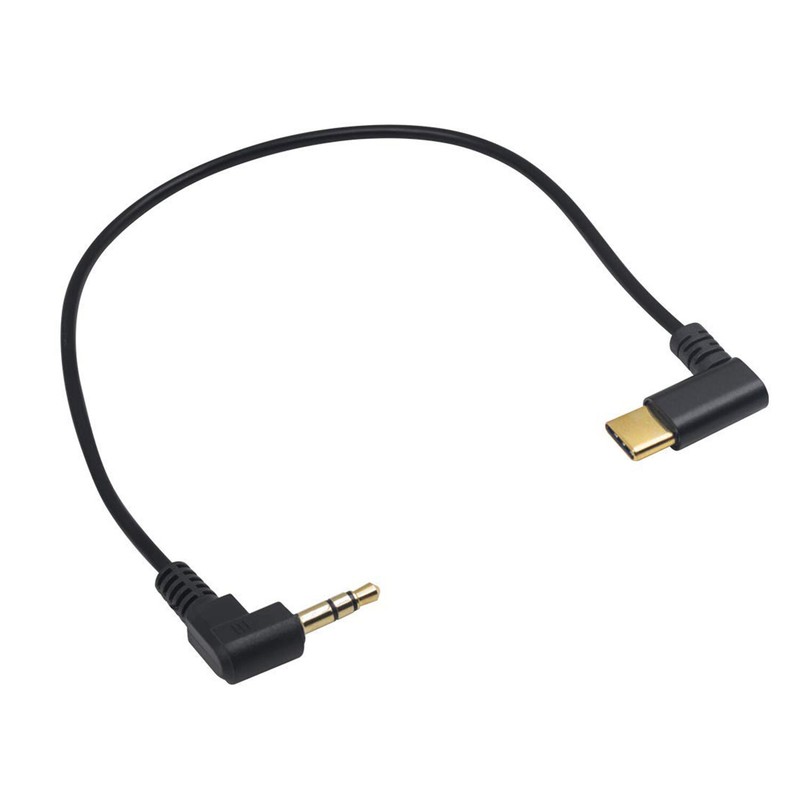 Right Angle USB Type C 3.1 Male to 3.5mm Male Car Aux Audio Cable f Google Pixel