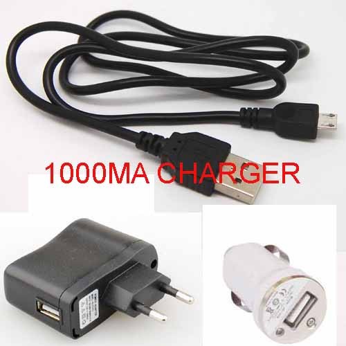micro usb/wall/car charger for Samsung Galaxy Y Trend Duos S Sl S3 Mini _xn gallery