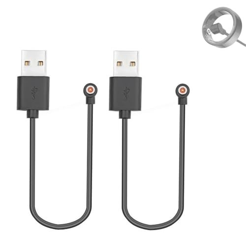 2 Pcs Magnetic Smart Ring Charger Cable, 4Mm 1-Pin Replacement Charging Cord for gallery