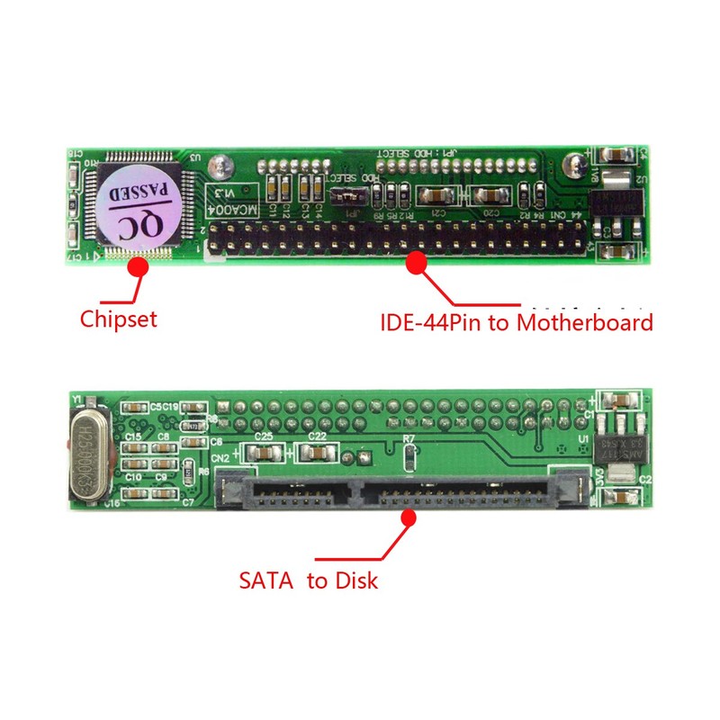Xiwai SATA Female to IDE 44Pin Converter for Laptop 2.5" Hard Disk Drive