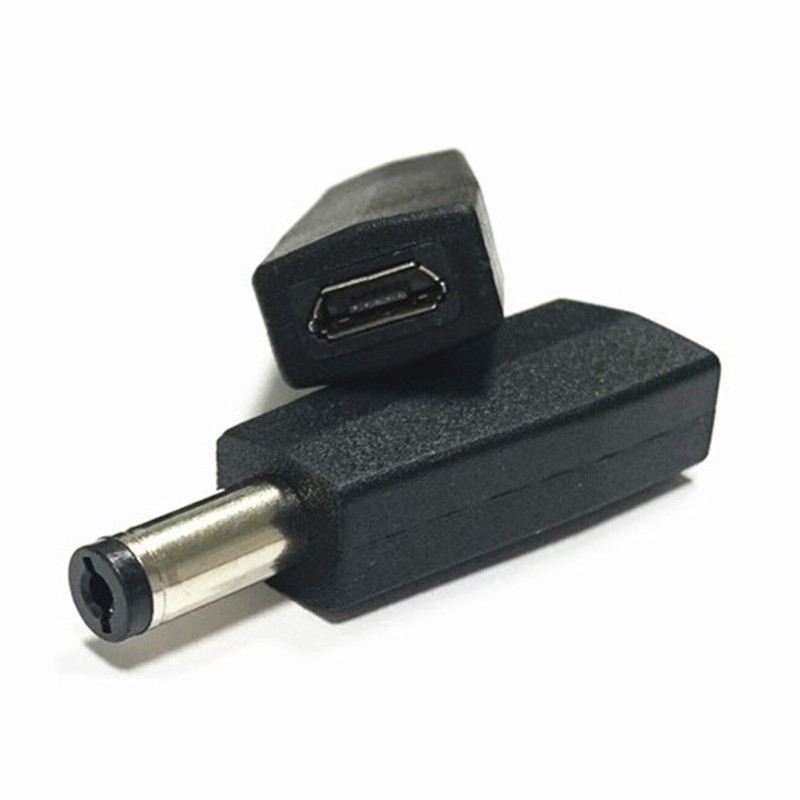 DC5.5x2.1mm Male to Micro USB Female Power Connectors Excellent Quality gallery