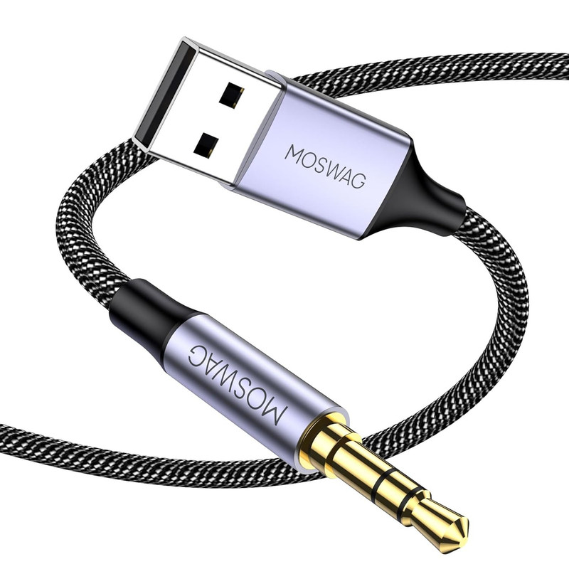 USB to 3.5Mm, USB to Audio Jack Adapter, PC 3.5Mm Male AUX Stereo Audio Converte gallery