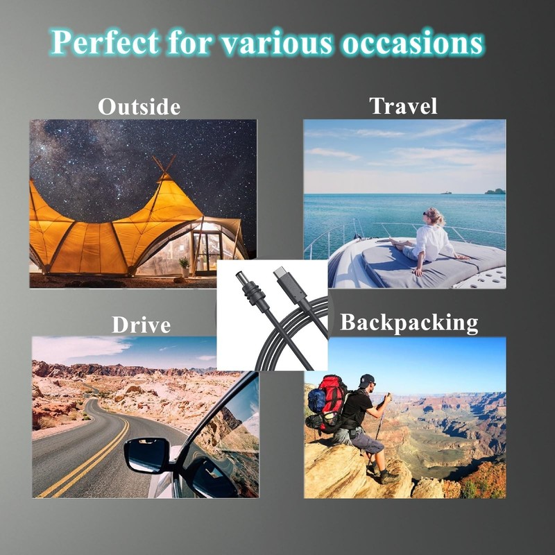 Starlink Mini Power Cord, Work with 100W PD Charger and PD Power Bank for Sta... gallery