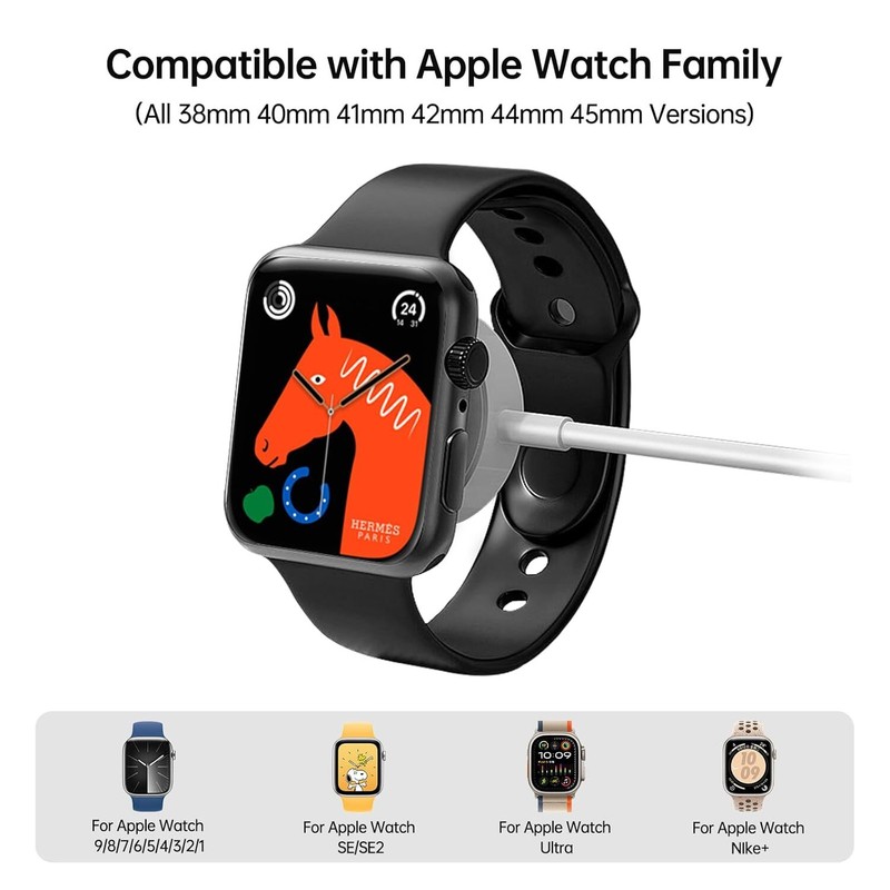 38W Fast Car Charger 3 IN 1 Fast Charging Cable For iWatch/iPhone 17 16 15 14 13 gallery