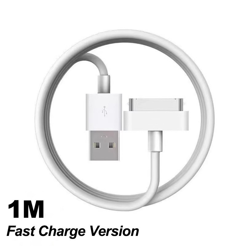 USB Data Sync Cable Cord Charger for iPhone 4 4G 4S 3GS iPod Nano Touch 4G