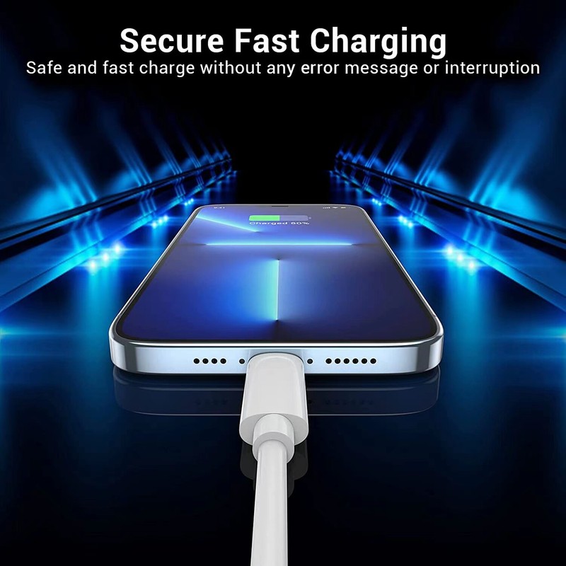 PD USB Type C Fast Charger Cable For Apple iPhone 14 13 12 11 Pro Max XR XS Lot gallery