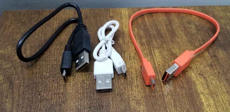 Pack Of 3 Ultra Short Micro USB 2.0 Sync Data Charger Cable For Android Phone gallery