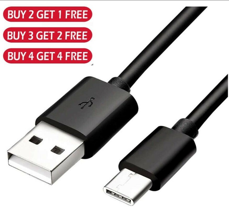 For Samsung Galaxy S20 Plus Ultra 5G USB Type C Fast Charging Charger Cable BLK