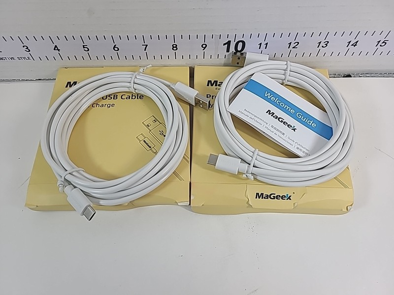 2x MaGeek Premium 6' USB Cable Sync And Charge USB 2.0 To Micro B gallery