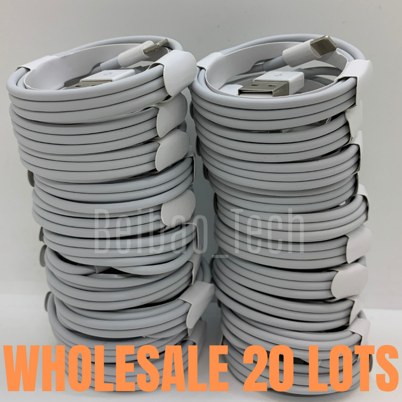 1/20Pack Lot 3Ft 6Ft USB Charger Cable For iPhone 14 13 11 8 7 6 XR XS X SE Cord gallery