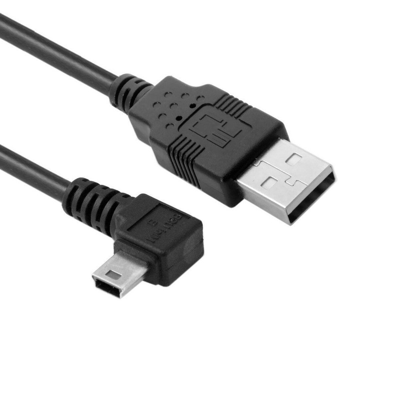 3M Mini USB B Type 5pin Male Right Angled 90 Degree to USB 2.0 Male Data Cable gallery
