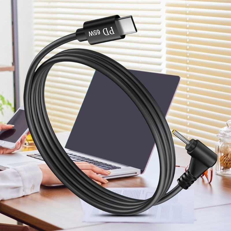 PD65W Laptop Charging Cable USB C Fast Charging Converters Cable High Efficiency gallery