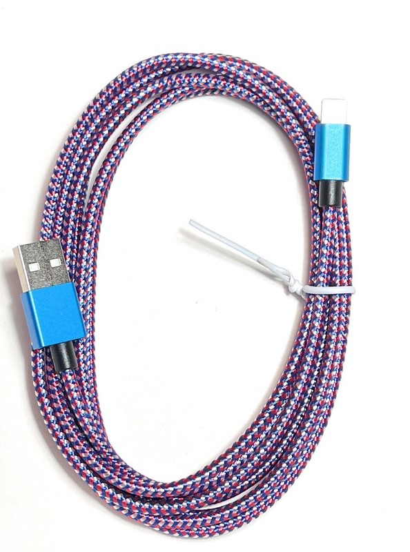 Iphone Cable 3ft 6ft Nylon Braided Fast Charging Type-c Type C Micro USB Data Ca