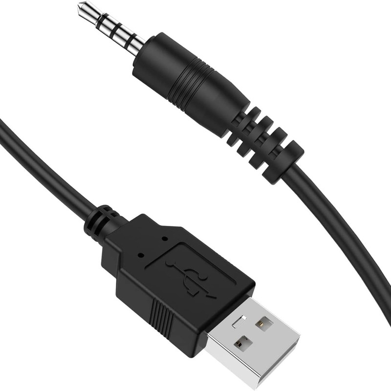 Versatile 3.5mm Male AUX to USB Cable Adapter - Perfect for All Audio Devices gallery