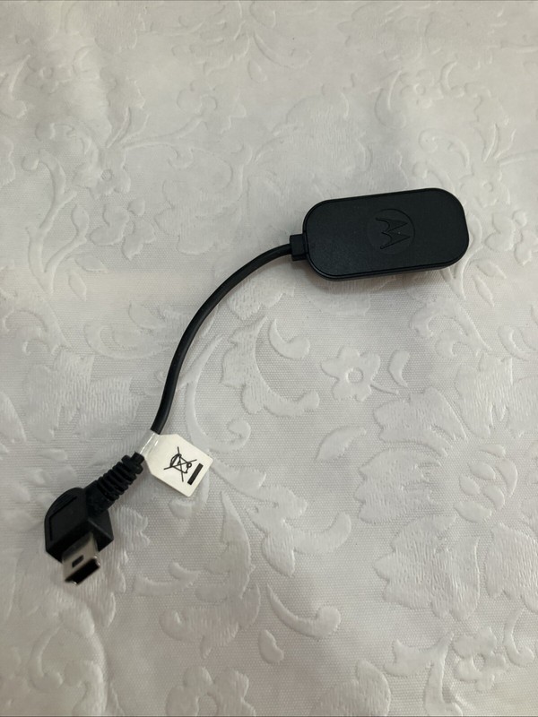 Motorola OEM Audio Headset Adapter Mini USB to 2.5mm Port – Black SYN1505A