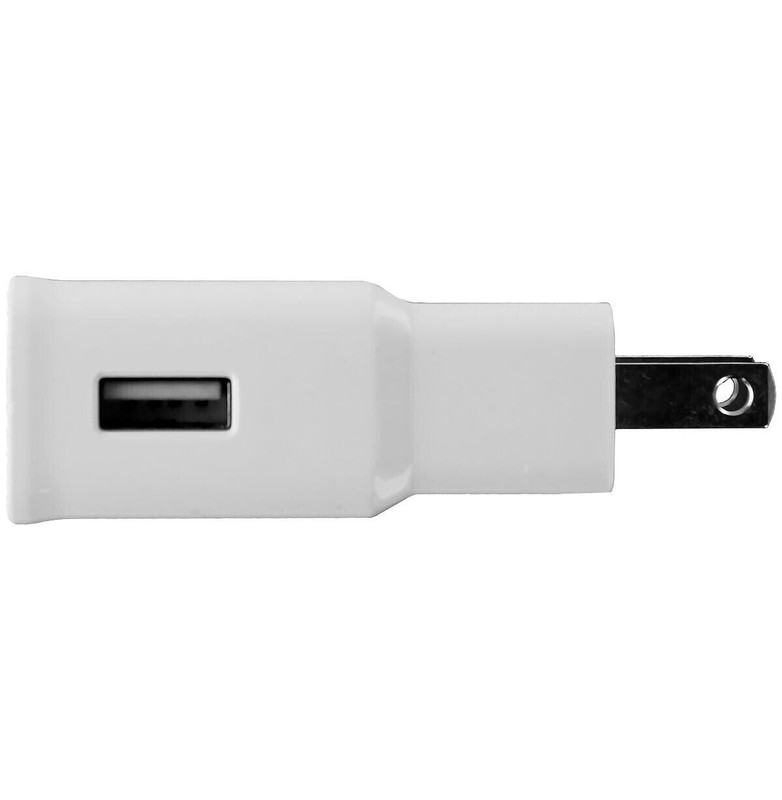 New USB Wall Charger Plug Universal Fast Wall Adapter Charger For Samsung White gallery