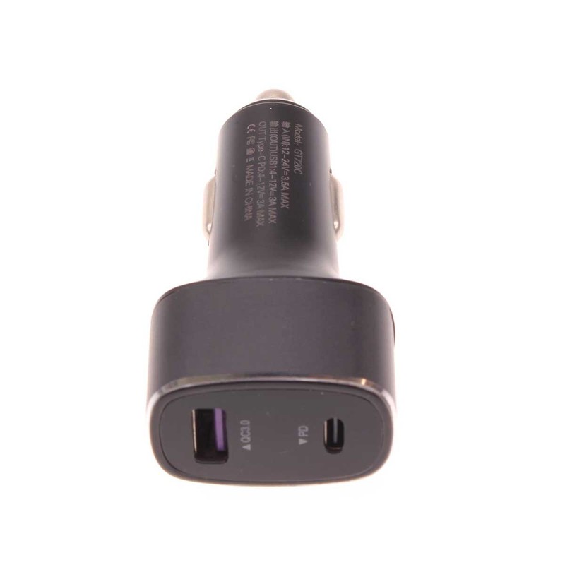 For Galaxy Tab S7/S8/S9/11 11" 36W PD Fast Car Charger 6ft USB-C Cable 2-Port gallery