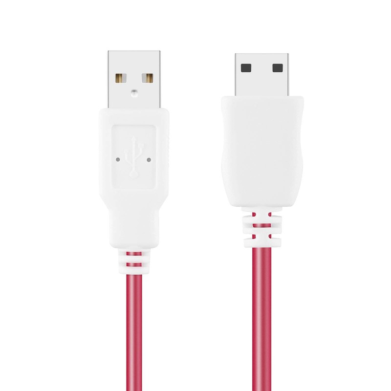 2-Pack Charger for Nabi DreamTab, Jr., 2S, Elev-8, XD, Jr.S (Red) gallery