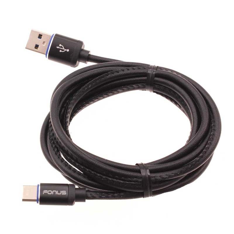 For Galaxy A03S/A04E/A05 Type-C 6ft USB Cable Power Cord USB-C Long Fast Charge