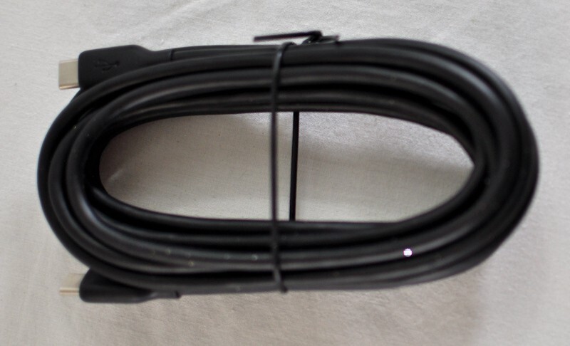 USB-C 2.0 and USB cable black 10 feet compatible with USB-C ports gallery