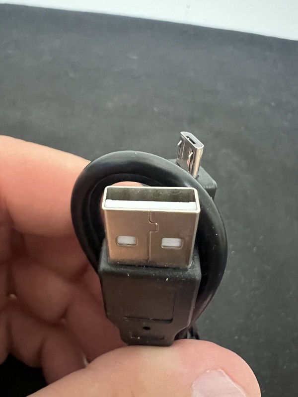 Micro‑USB to USB‑A Charging Cable – Black – Never Used gallery