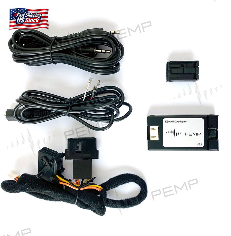 PEMP E60 Aux Activator Adapter Open the Aux Audio of the Original Car for BMW E6 gallery