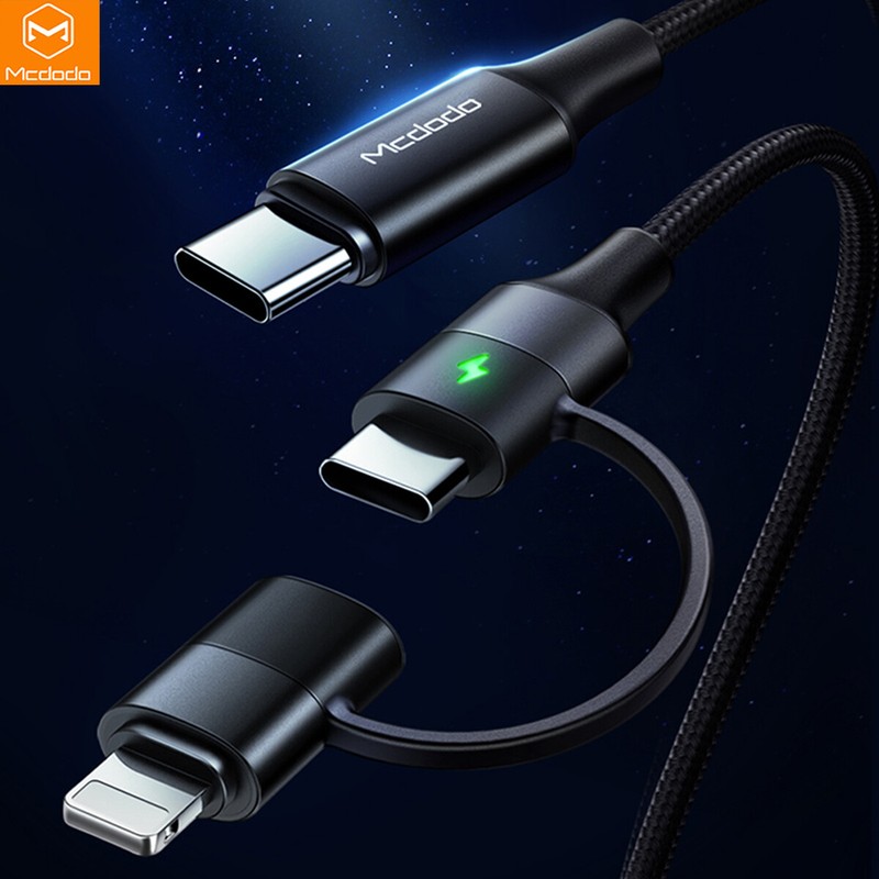 Mcdodo 60W USB-C to Type-C Cable Fast Charger for iPhone 16 15 14 13 Samsung S25