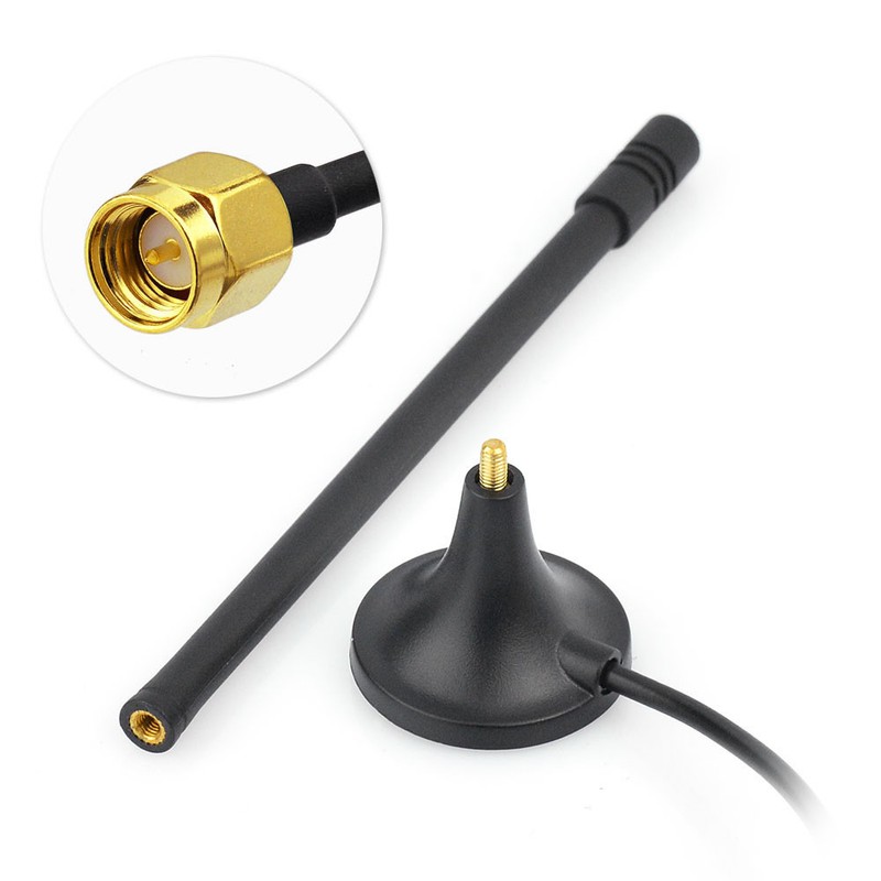4G LTE Magnetic Antenna SMA Male 3M For AT&T Wireless Internet ZTE MF279 Hotspot gallery