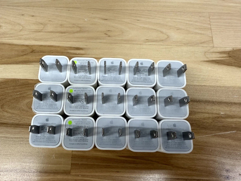 Apple iPhone USB Power Wall Cube OEM Charger Adapter Block XS/XR/11/8+/7/6 (15x)