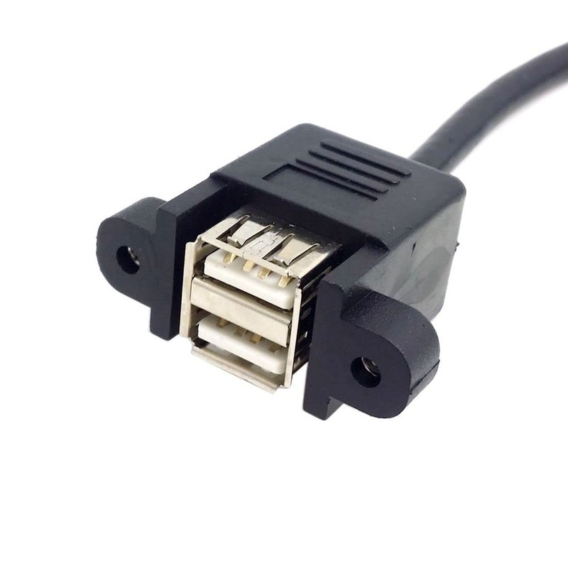 chenyang USB 2.0 Front Panel Header 9/10Pin 1 Male to 2 USB 2.0 Female Y Spli... gallery