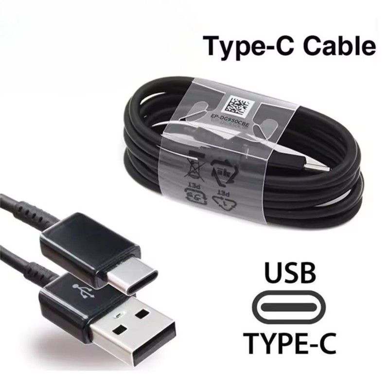 For Samsung Galaxy S24 S23 S22 S21 S20 S10 S9 Fast Charger 4FT Type-C Cable Lot