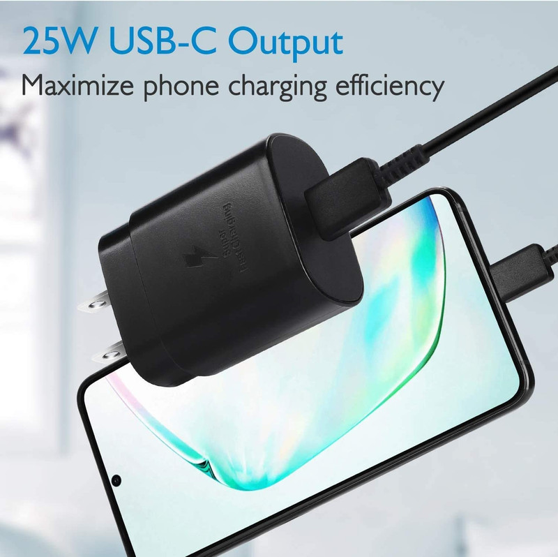 USB C Charger-25W PD Wall Charger Fast Charging for Nokia 5.4 and 3Ft Type C to gallery