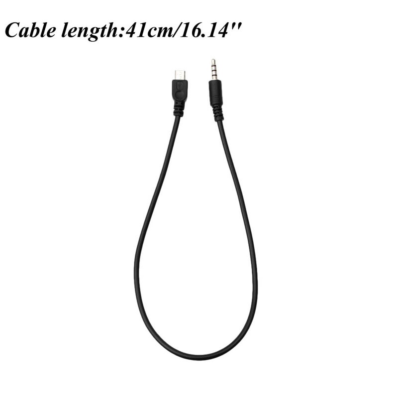 Micro USB to 3.5mm Car AUX Cable Car Radio Stereo AUX Out Cable for Phone gallery