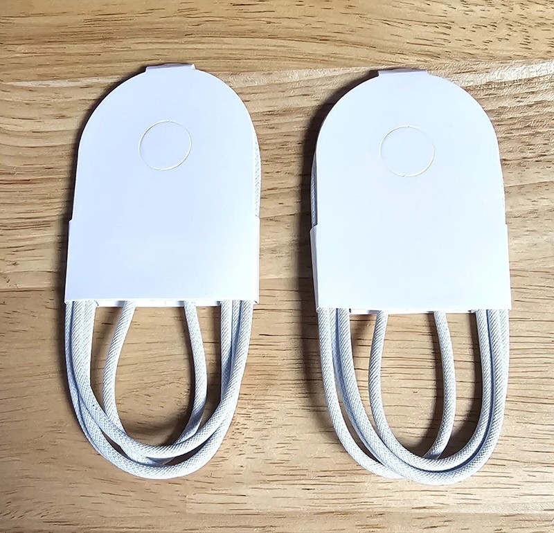 2x OEM iPhone 15, 16, 17 Pro Max Fast Charging USB Type-C Cables Original Woven gallery