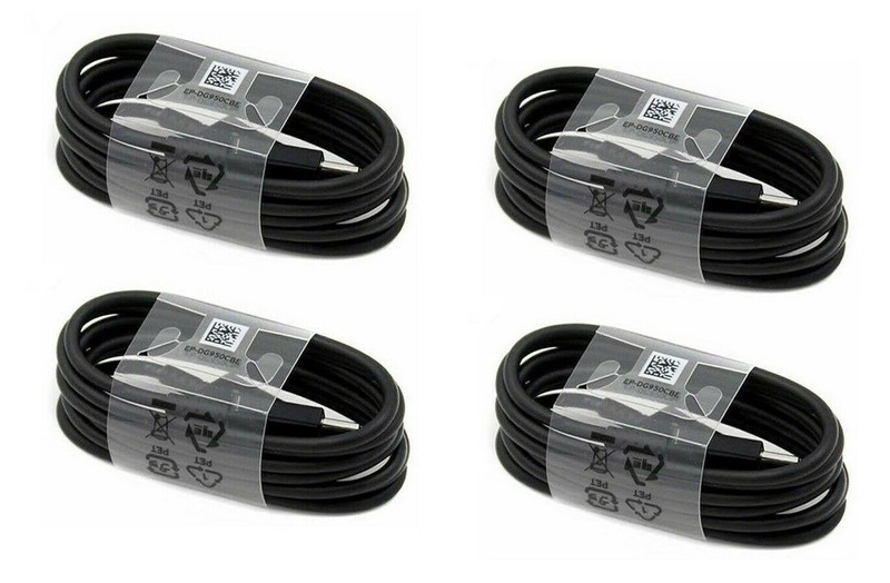 4x Original OEM Samsung Galaxy S9 S8 S10 E + Note 8 9 10 Fast USB Type C CABLE